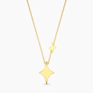 18k North Star Choker Necklace