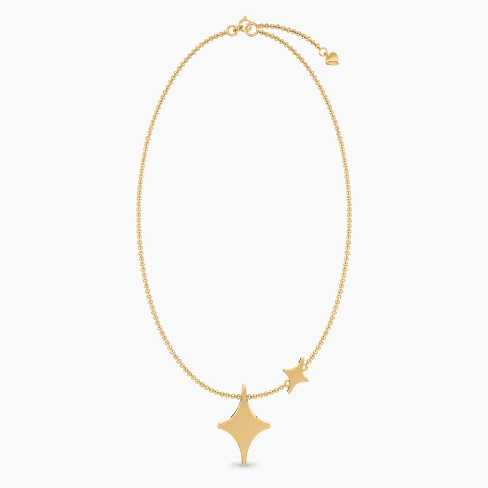 18k North Star Choker Necklace