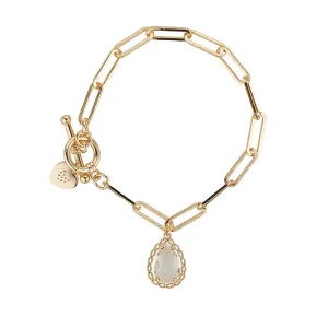 Adeline Clear Crystal Bracelet