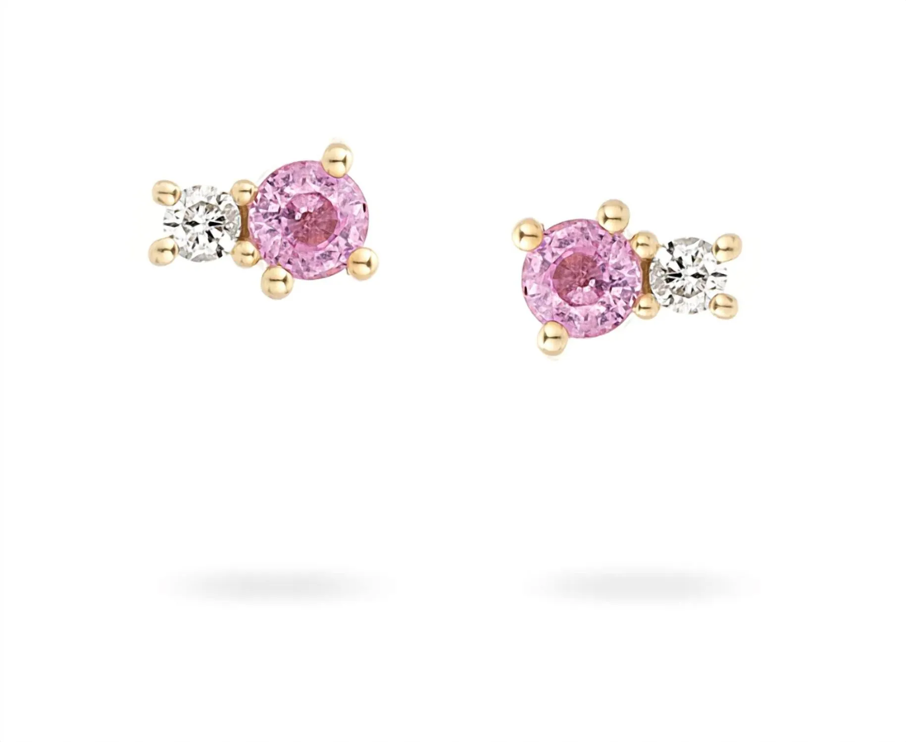 Adina Reyter - Women's Sapphire and Diamond Amigos Post Earrings