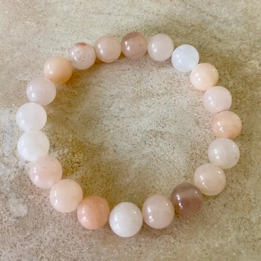 Agate Beads Stretch Bracelet