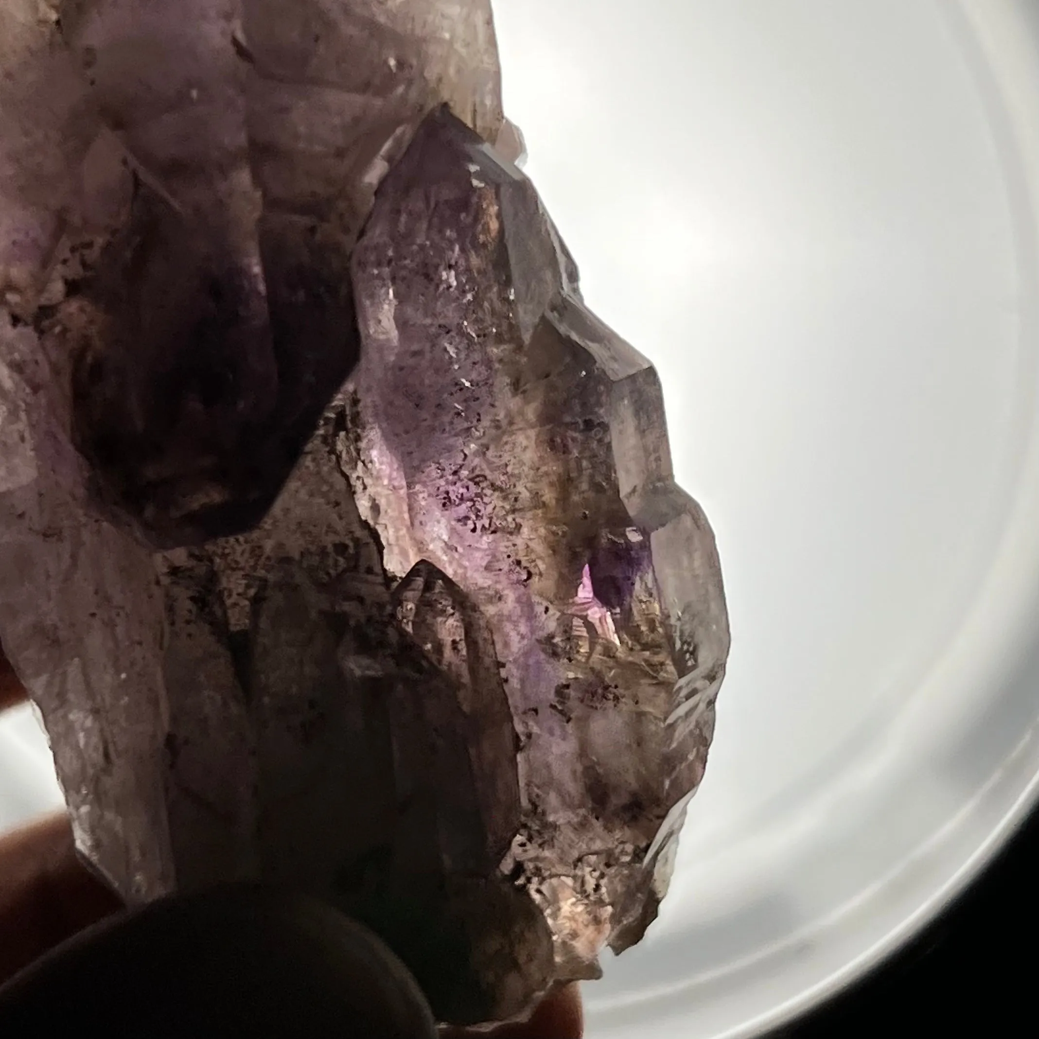 Beautiful Smokey Quartz, Shangaan Amethyst Crystal From The Chibuku Mine, Gezani Communal Land, Zimbabwe
