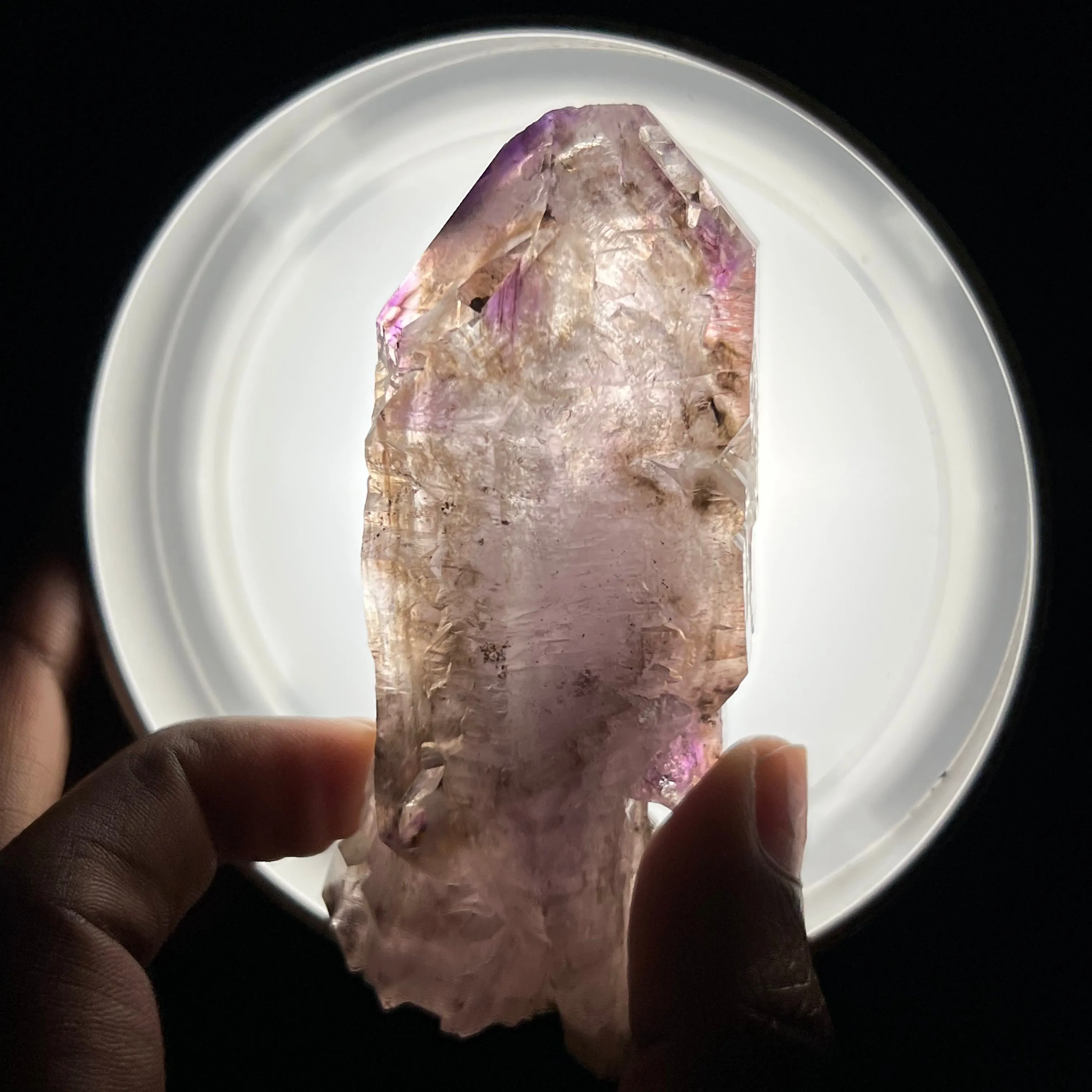 Beautiful Smokey Quartz, Shangaan Amethyst Crystal From The Chibuku Mine, Gezani Communal Land, Zimbabwe