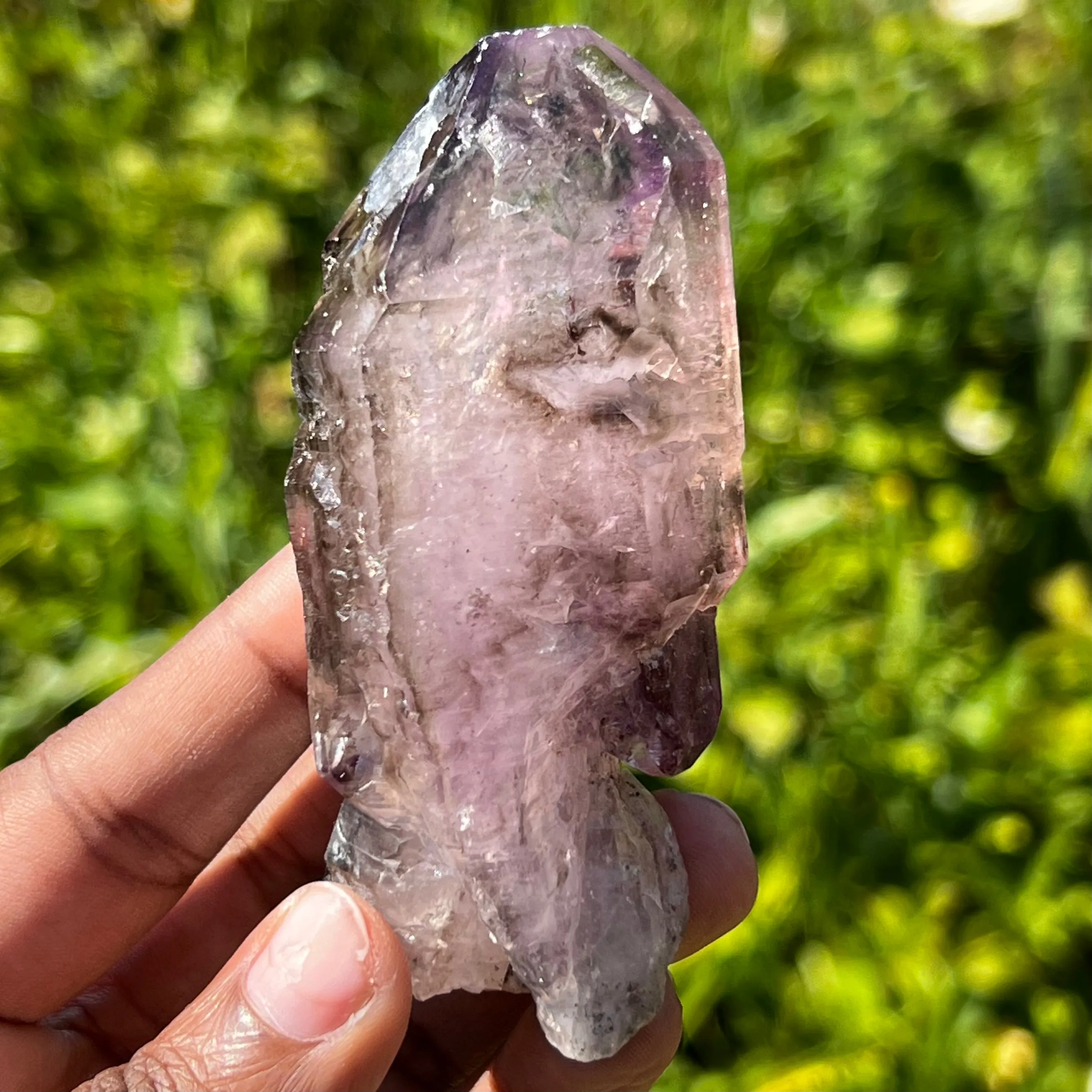Beautiful Smokey Quartz, Shangaan Amethyst Crystal From The Chibuku Mine, Gezani Communal Land, Zimbabwe