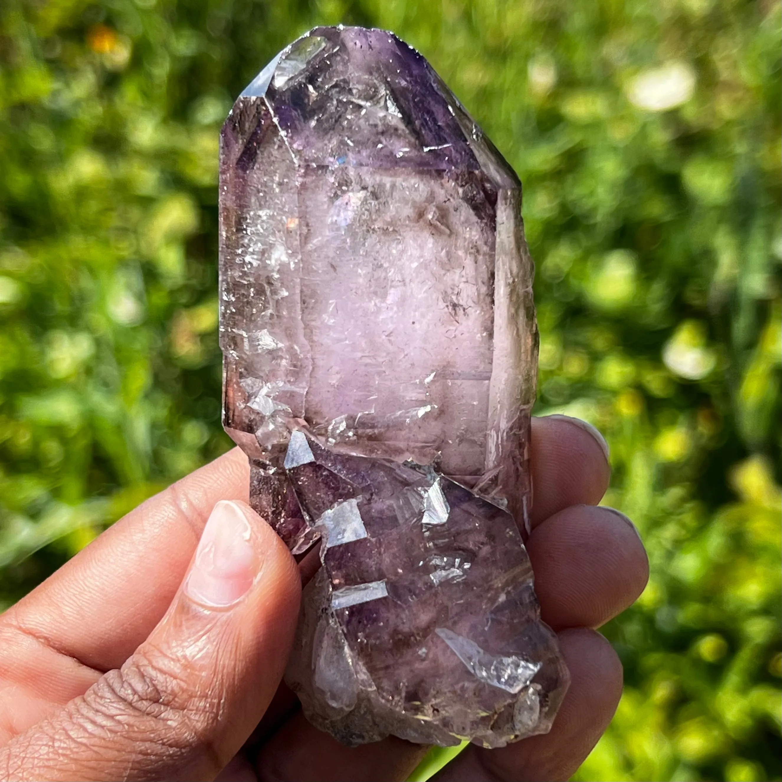 Beautiful Smokey Quartz, Shangaan Amethyst Crystal From The Chibuku Mine, Gezani Communal Land, Zimbabwe