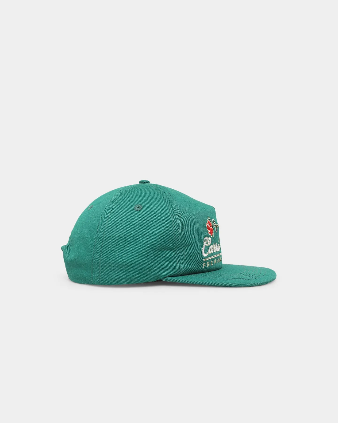 Carré Premium Athletic Snapback Forest Green