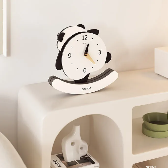 Charming Panda Clock