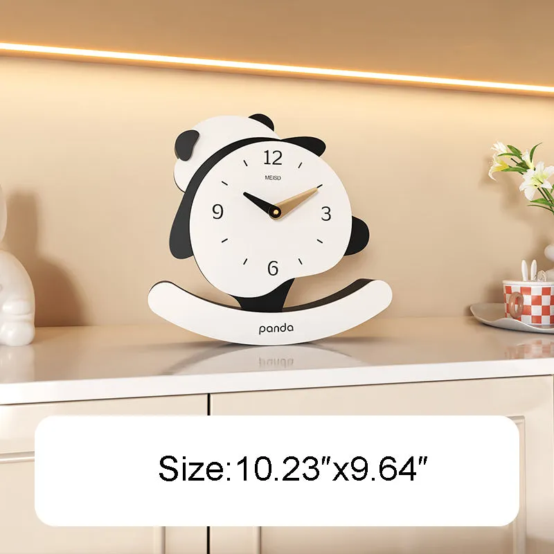 Charming Panda Clock