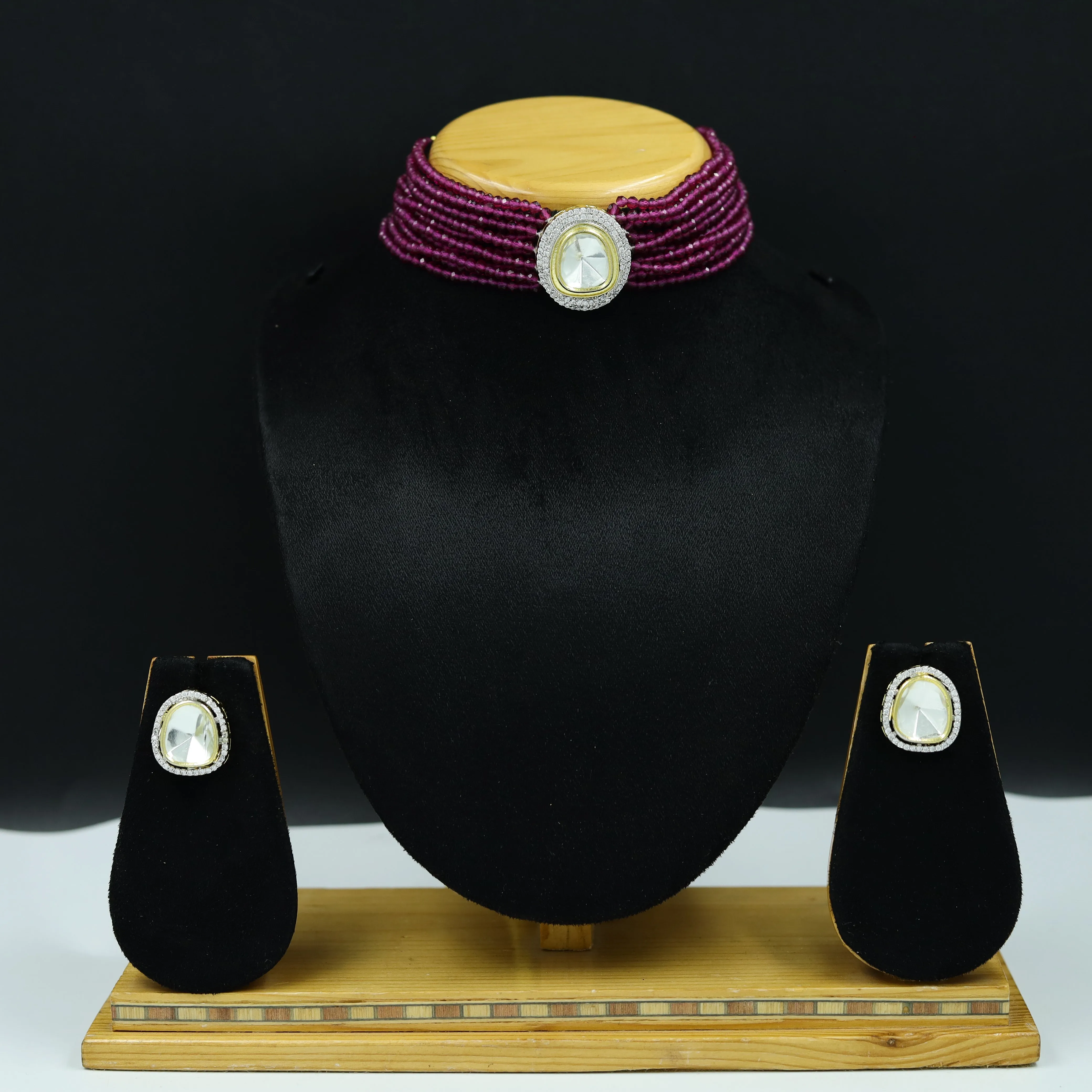 Choker Kundan Necklace Set 6081-79