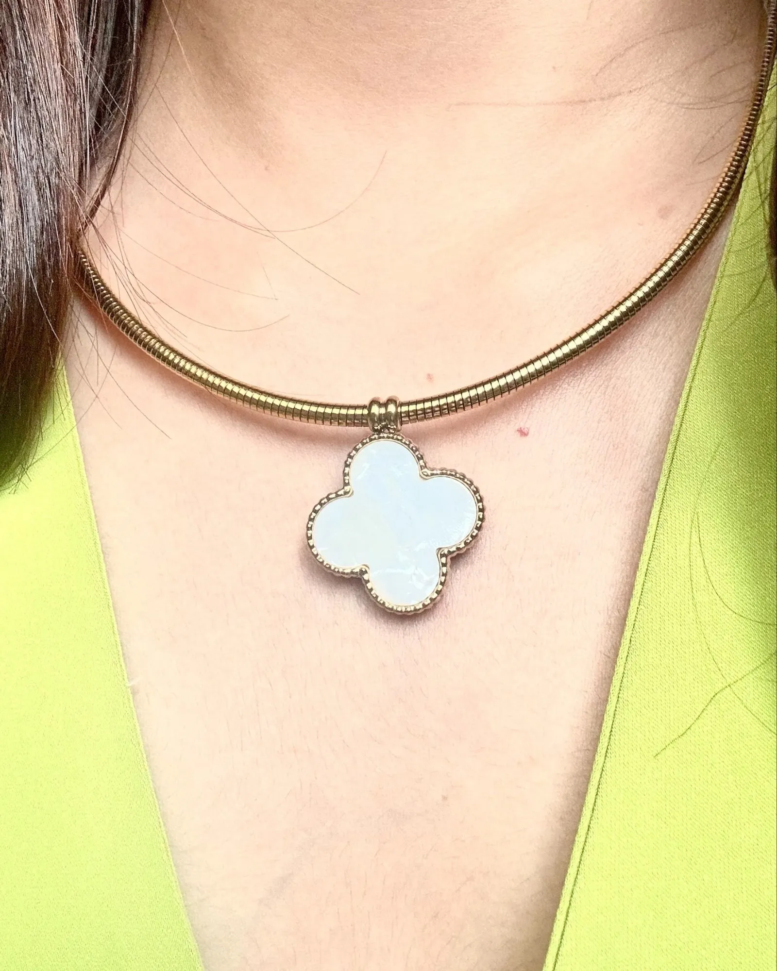 Clover Reversible Choker