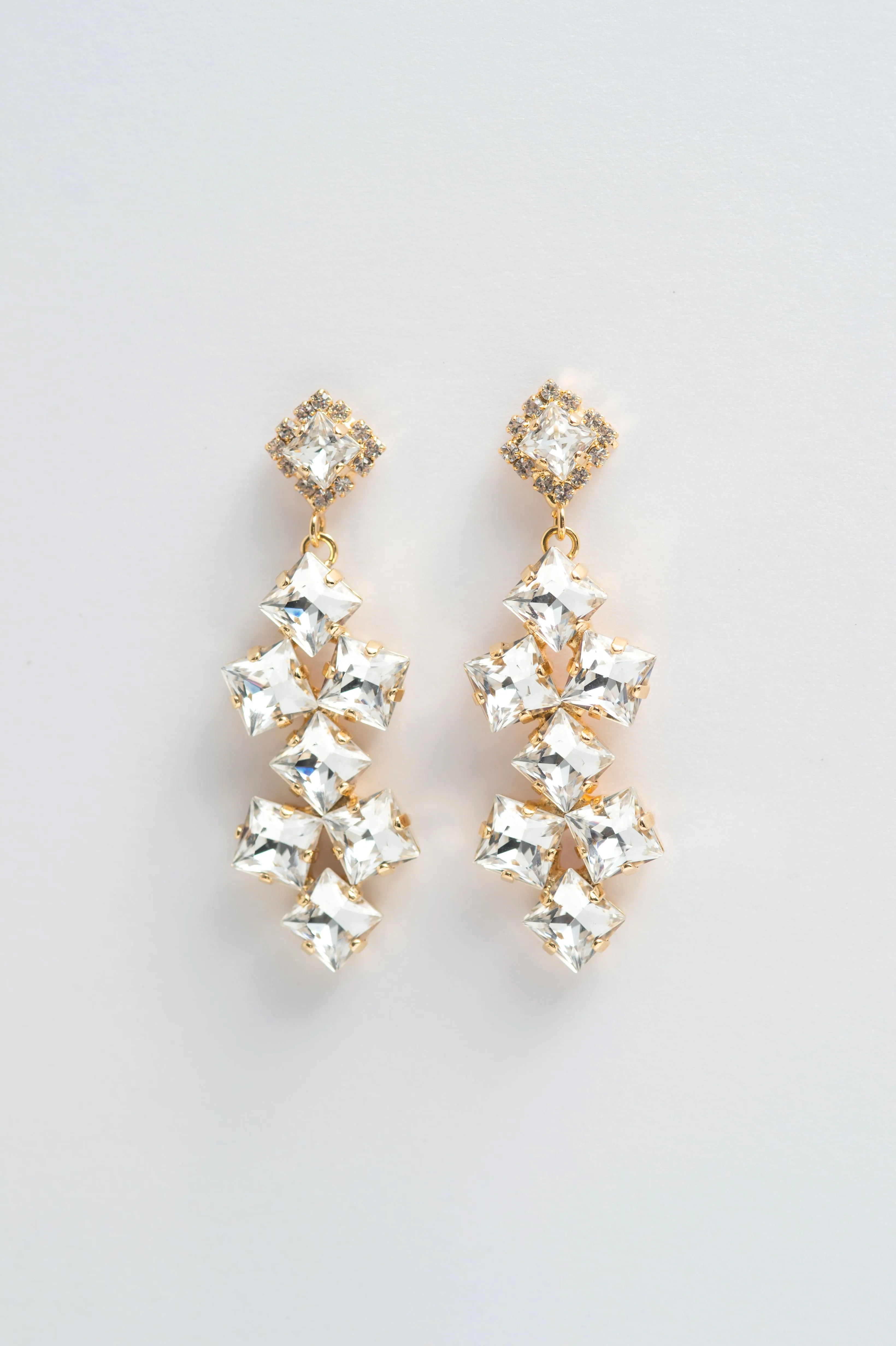 crystal chandelier earrings - style 20041
