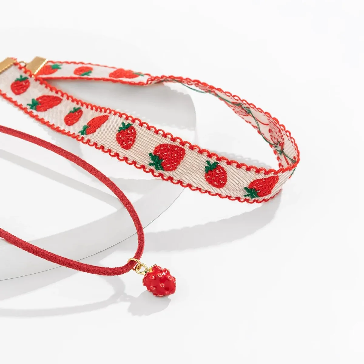Cute Strawberry Choker