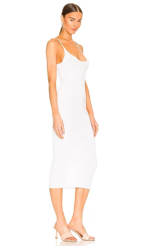 Enza Costa Essential Dress in White