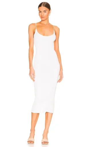 Enza Costa Essential Dress in White