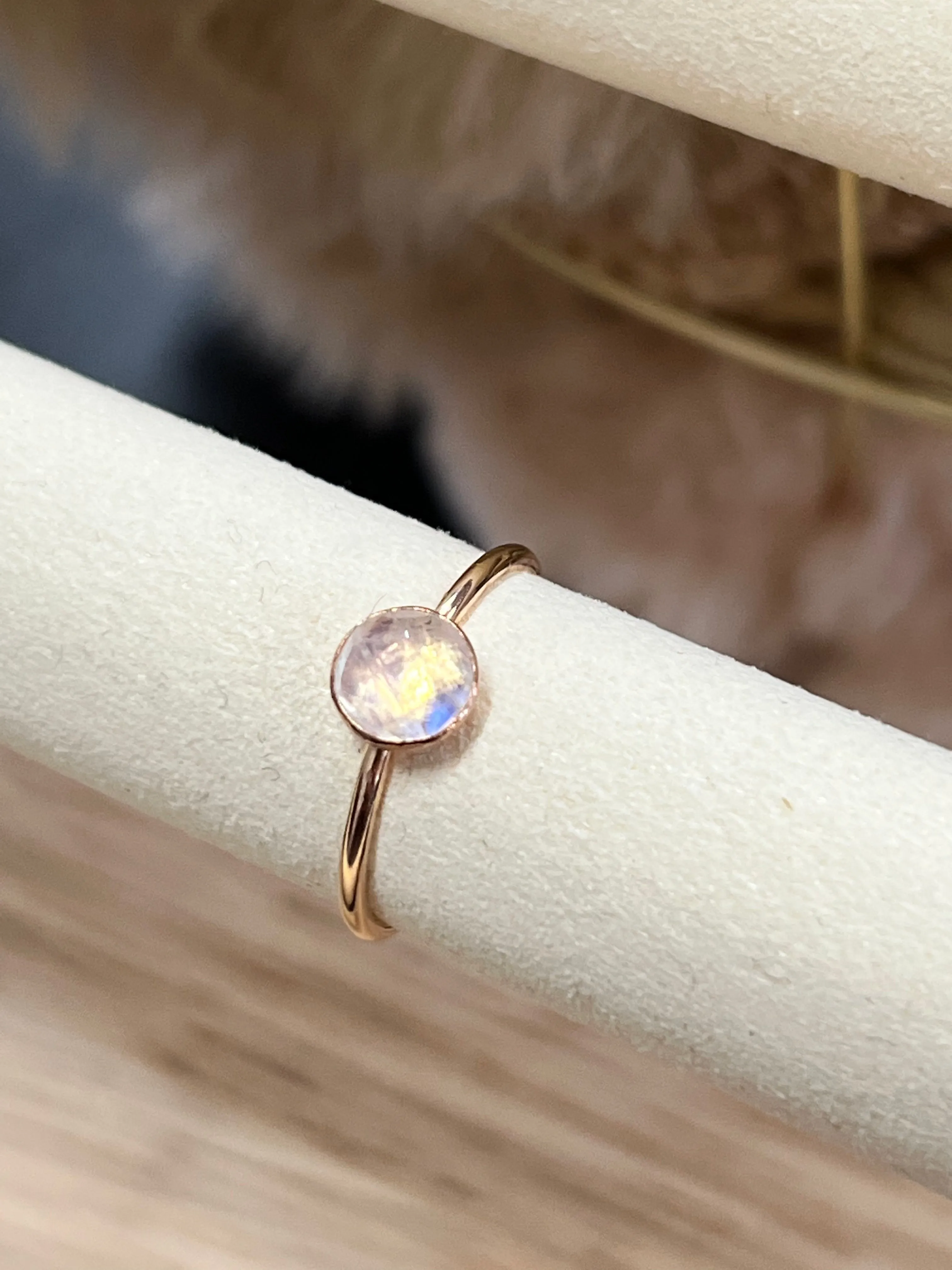 Medium Moonstone Ring