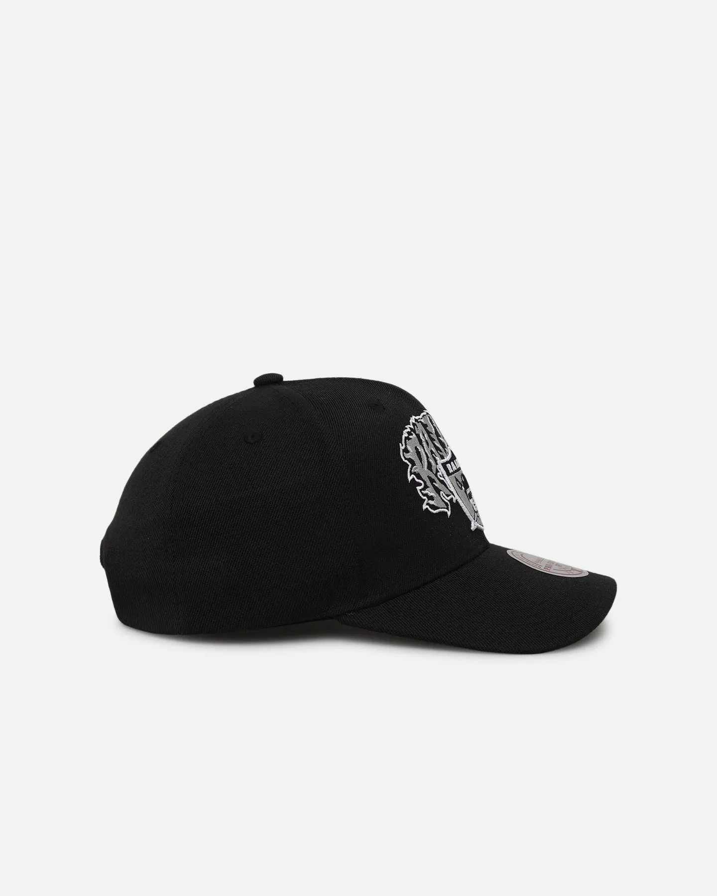 Mitchell & Ness Las Vegas Raiders Flames Pro Crown Snapback Black