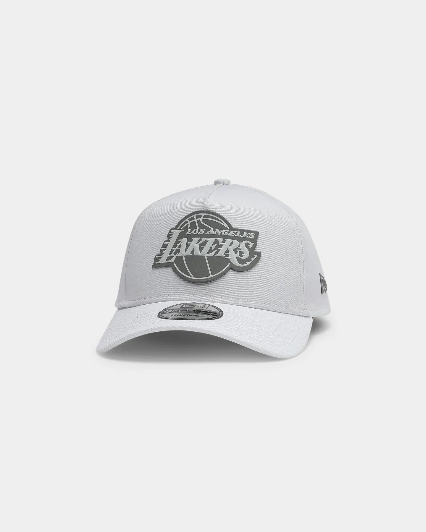 New Era Los Angeles Lakers 9FORTY A-Frame Reflective Logo Snapnack White/3M