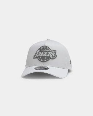 New Era Los Angeles Lakers 9FORTY A-Frame Reflective Logo Snapnack White/3M