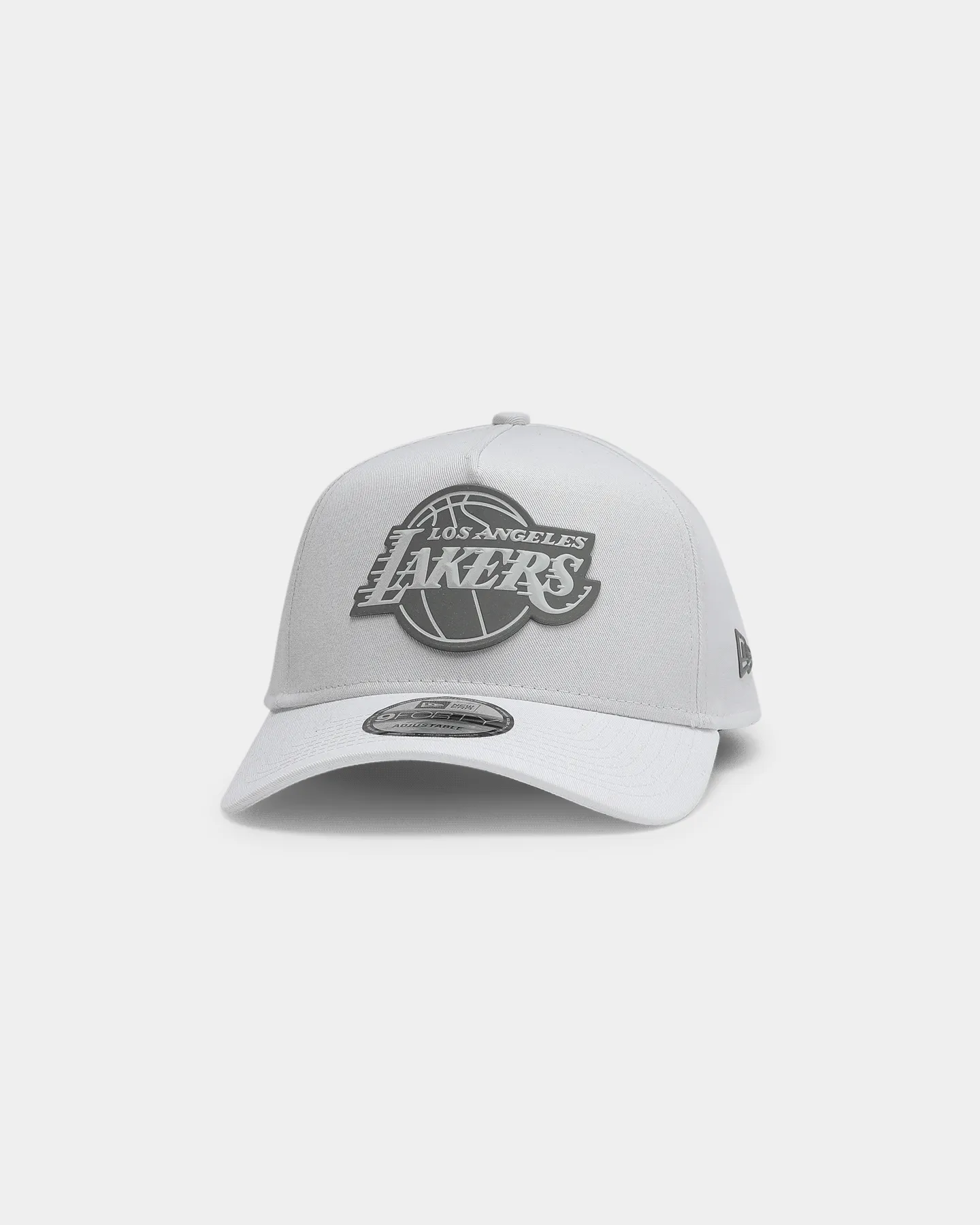 New Era Los Angeles Lakers 9FORTY A-Frame Reflective Logo Snapnack White/3M