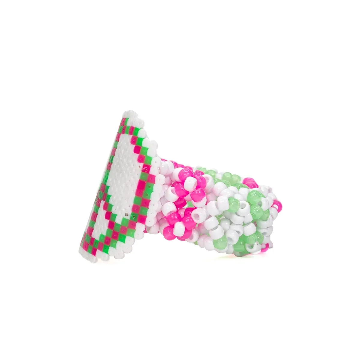 Peace Rave Kandi Cuff Bracelet