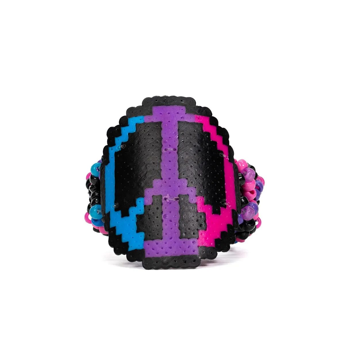 Peace Rave Kandi Cuff Bracelet