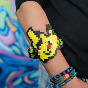 Pikachu Rave Kandi Cuff Bracelet