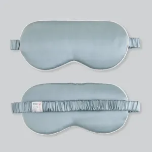Sky Serenity: Mulberry Silk Blindfold in Sky Blue