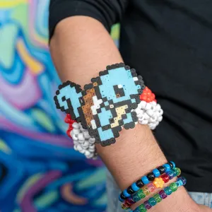 Squirtle Rave Kandi Cuff Bracelet