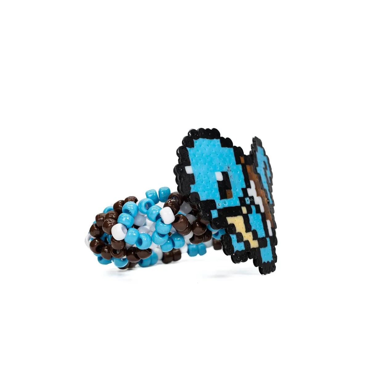 Squirtle Rave Kandi Cuff Bracelet